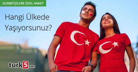 Hangi Ülkede Yaşıyorsunuz?