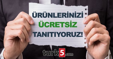 Ücretsiz Ürün Ekle