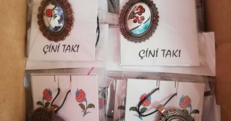 Toptan Çini Yüzük, Kolye, Bileklik ve Küpe Takı Satışı