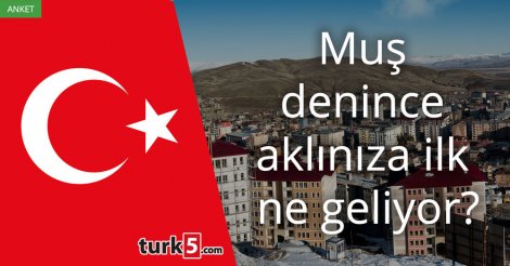 [Anket] Muş denince aklınıza ilk ne geliyor?