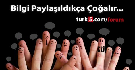 Bilgi, paylaştıkça çoğalır!