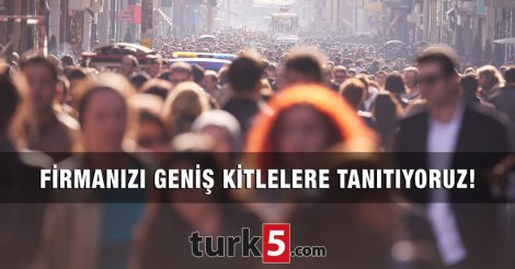 Firmanızı geniş kitlelere tanıtıyoruz