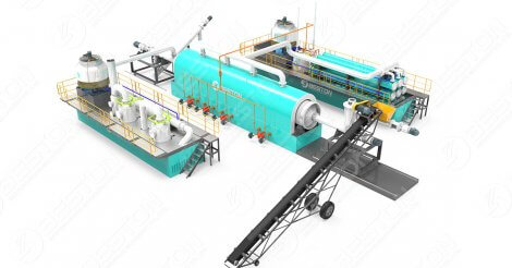 Continuous Tyre Pyrolysis Plant Project Report Discussions