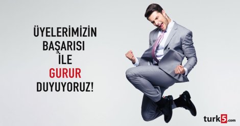 Üyelerimizin başarısı ile gurur duyuyoruz!