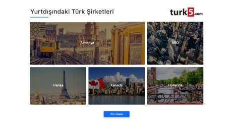Yurtiçi ve Yurtdışındaki Türk Firmaları