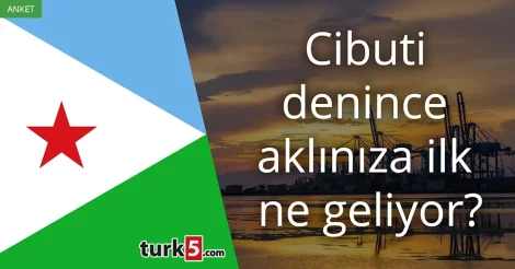 Anket: Cibuti denince akla gelen ilk şey