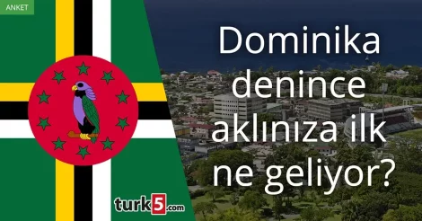 Anket: Dominika denince akla gelen ilk şey