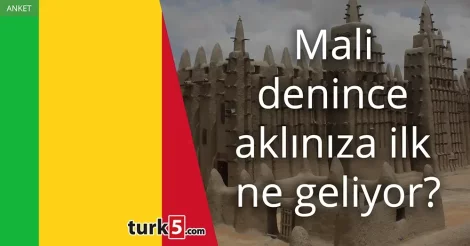 Anket: Mali denince akla gelen ilk şey