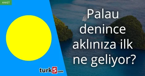Anket: Palau denince akla gelen ilk şey