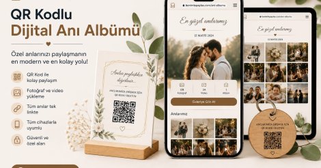 QR Kodlu Dijital Anı Albümü