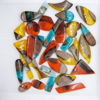 Ahşap Reçine 2019 Yaz Modası Kolyeler