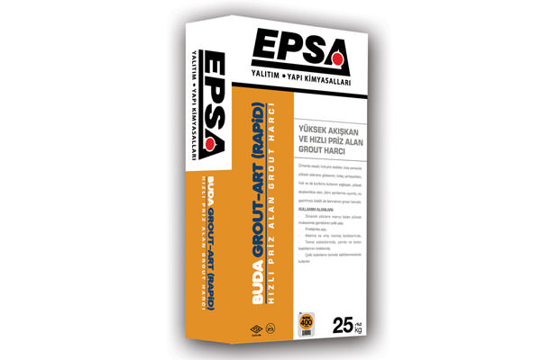 Epsa BudaGrout-Art Grout Harcı Rapid (Hızlı Priz Alan)