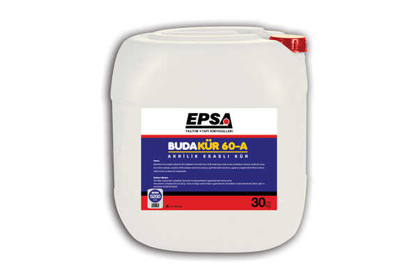Epsa BudaKür 60-A Akrilik Esaslı Beton Kür Malzemesi