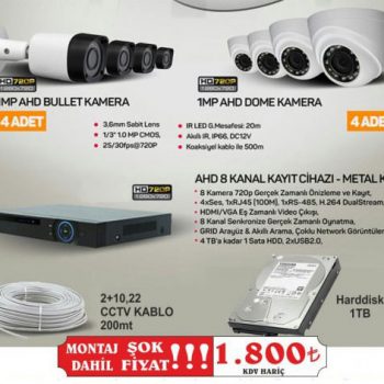 Antalya Kamera Sistemleri | Hakan Güvenlik
