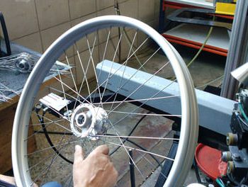 Bisiklet ve Engelli Araba Jant Montaj Makinesi