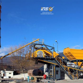 Mobile Concrete Batching Plants | INS MBS 60 BS - 60 M³/H