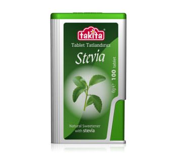 Takita Stevia tablet 100 ve 300'lük Dispanser