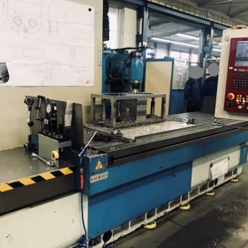 CNC Bed Freze Makinesi