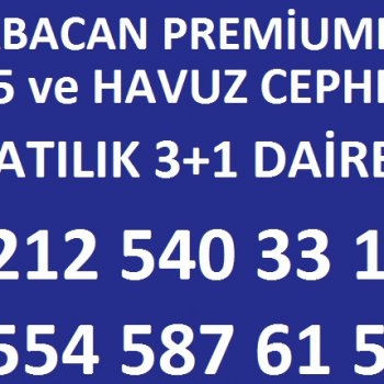 Babacan Premiumda Kelepir 3+1 0554 587 6158