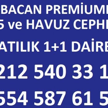 Babacan Premiumda Kelepir 3+1 0554 587 6158