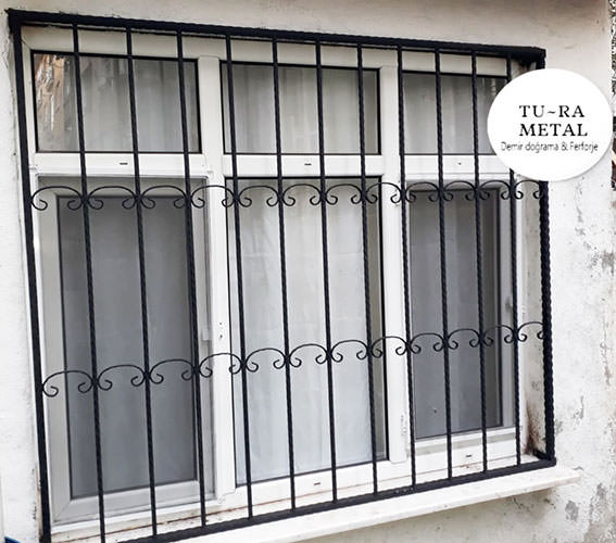 Ferforje Pencere Korkuluk Modelleri