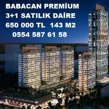 Babacan Premium'da Satılık Daire