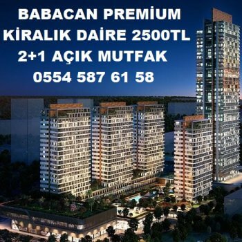 Babacan Premium'da Satılık Daire