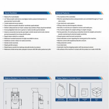 Terazili Yarı Otomatik Dolum Makinası | MS-YTD-02-5