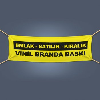 Branda Baskı | Vinil Baskı | Bez Afiş Baskı