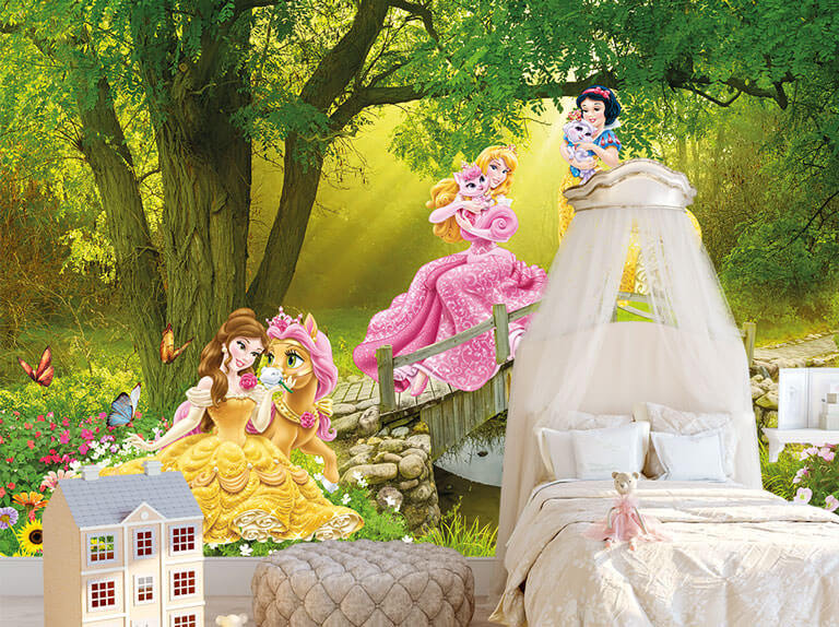 Çocuk Odası Duvar Kağıdı | Prensesler