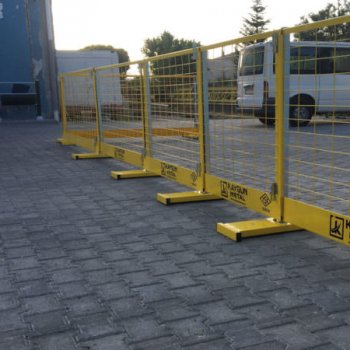 Sheet Barriers With Fixed Post (1,25 M)