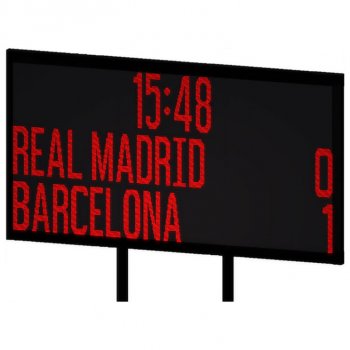 SFS-400-3L model Football and Rugby Scoreboard