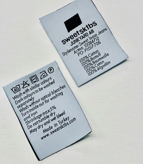 Labels For Fashion Apparel Companies