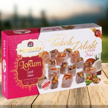 Hediyelik Lokum | Karışık Kuruyemişli