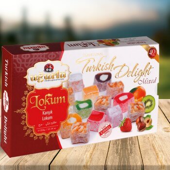 Hediyelik Karışık Lokum 350gr