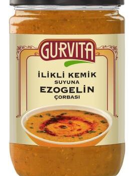 Gurvita İlikli Kemik Suyuna Ezogelin Çorbası 660 Ml