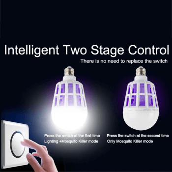 Elektrikli Sinek Savar | Doğal Uv Mor Işıklı Sivrisinek Kovucu