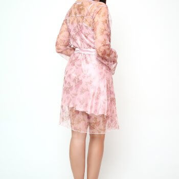 Satin Robe and Nightgown E-commerce Photo Shoot