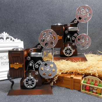 Sinemaskop Şeklinde Nostaljik Hareketli Müzik Kutusu