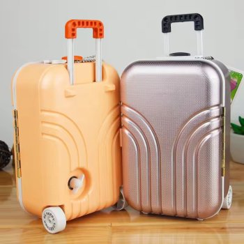 Bavul Tasarımlı Balerinli Müzik Ve Takı Kutusu