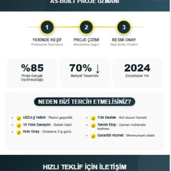 Bursa As-built (Son Durum) Proje Hizmetleri