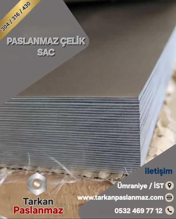 Paslanmaz Çelik Sac-Plaka-Levha | Tarkan Paslanmaz