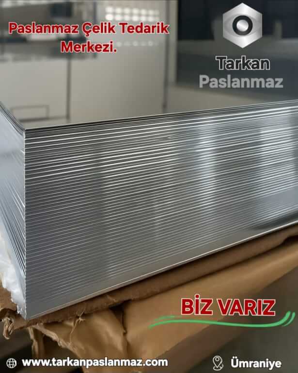 Paslanmaz Çelik Sac-Plaka-Levha | Tarkan Paslanmaz