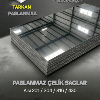 Paslanmaz Çelik Plaka Sac