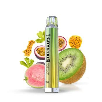 SKE Crystal Bar 600 Kivi, Çarkıfelek Meyvesi ve Guava | %2 Nikotin