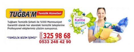 Tuğbam Temizlik Hizmetleri | Mersin
