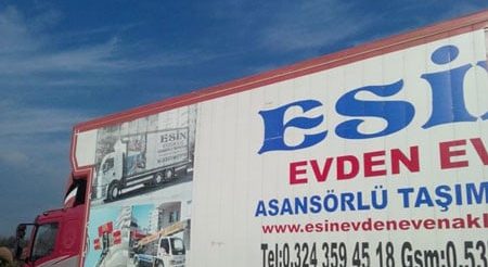 Esin Evden Eve Asansörlü Taşımacılık