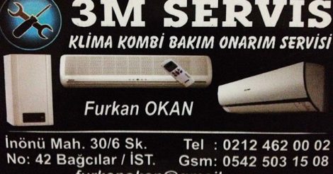 3M Klima Kombi Bakım Onarım Servisi