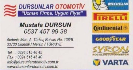 Dursunlar Otomotiv | Michelin