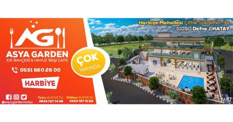 Asya Garden |  Kır Bahçesi Havuz Başı Cafe ve Restaurant